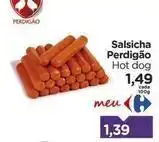 Carrefour Perdigão - salsicha oferta