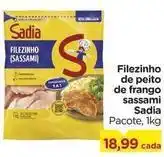 Carrefour Sadia - filezinho de peito de frango sassami oferta