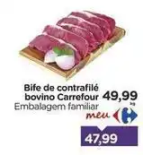 Carrefour Carrefour - bife de contrafilé bovino oferta