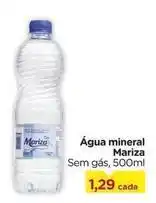 Carrefour Mariza - água mineral oferta