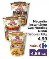 Carrefour Nissin - macarrão instantâneo cup noodles oferta