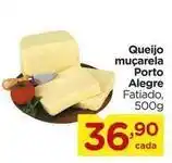 Carrefour Porto - queijo muçarela alegre oferta