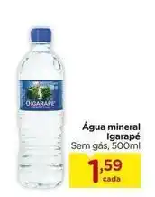 Carrefour Igarapé - água mineral oferta