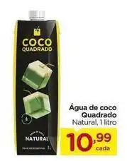 Carrefour Coco quadrado - água de coco oferta
