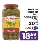 Carrefour Tio paco - azeitona verde oferta
