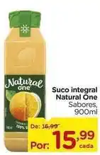 Carrefour Natural one - suco integral oferta