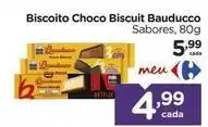 Bauducco - biscoito choco biscuit