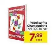 Carrefour Chamequinho - papel sulfite oferta