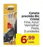 Carrefour Bic - caneta precisão cristal oferta