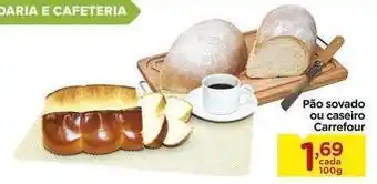 Carrefour - pão sovado ou caseiro