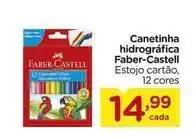 Carrefour Faber-castell - canetinha hidrografica oferta