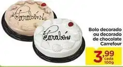 Carrefour Carrefour - bolo decorado ou decorado de chocolate oferta