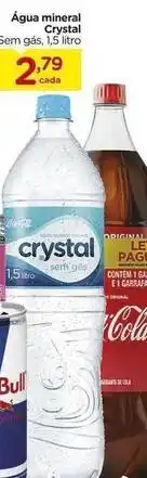 Carrefour Cristal - água mineral oferta