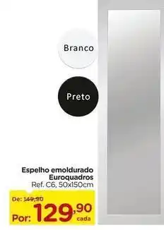 Carrefour Espelho emoldurado oferta