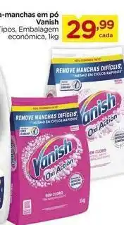 Carrefour Vanish - manchas em pó oferta