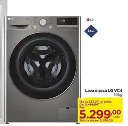 Carrefour Lg - lava e seca oferta