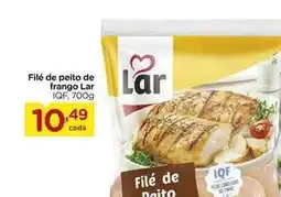 Carrefour Lar - filé de peito de frango oferta