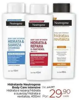 Carrefour Neutrogena - hidratante body care intensive oferta