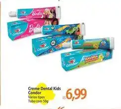 Atacadão Condor - creme dental kids oferta