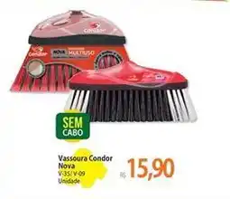 Atacadão Condor - vassoura nova oferta