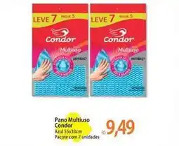 Atacadão Condor - pano multiuso oferta