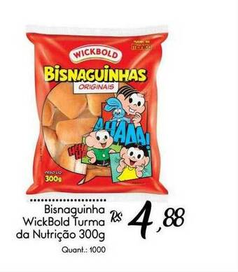 Giassi Supermercados Bisnaguinha Wickbold Turma Da Nutrição oferta