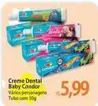 Atacadão Condor - creme dental baby oferta