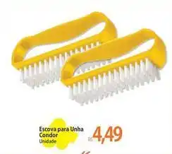 Atacadão Condor - escova para unha oferta