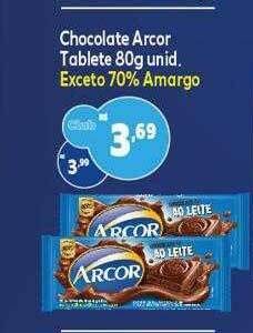 Chocolate Arcor Tablete