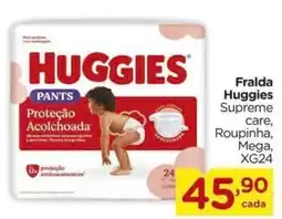 Carrefour Fralda Huggies Supreme care, Roupinha, Mega oferta