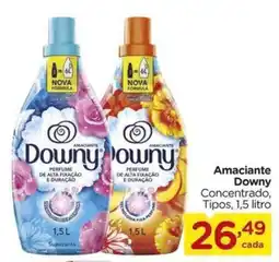 Carrefour Amaciantes downy concentrado, tipos oferta