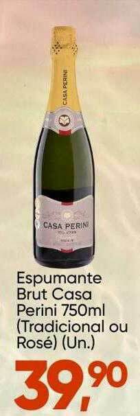 Imec Supermercados Espumante Brut Casa Perini oferta