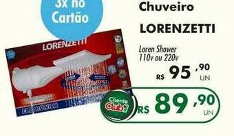 Chuveiro Lorenzetti