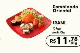 Irani Supermercados Combinado Oriental Irani oferta