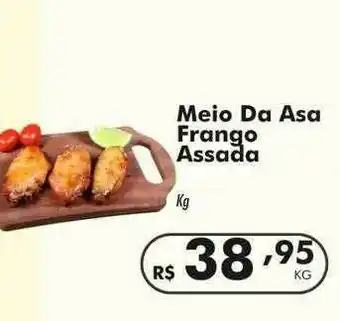 Irani Supermercados Meio Da Asa Frango Assada Kg oferta