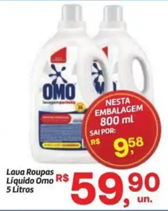 Fort Atacadista Lava Roupas Líquido Omo oferta