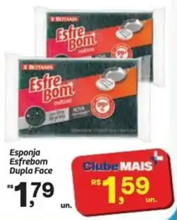 Fort Atacadista Esponja Esfrebom Dupla Face oferta