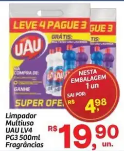 Fort Atacadista Limpador Multiuso UAU LV4 oferta