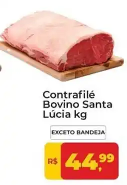 Tonin Superatacado Contrafilé Bovino Santa Lúcia kg oferta
