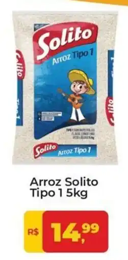 Tonin Superatacado Arroz solito tipo 1 oferta