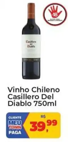 Tonin Superatacado Vinho Chileno Casillero Del Diablo oferta