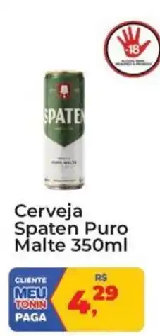 Tonin Superatacado Cerveja Spaten Puro Malte oferta