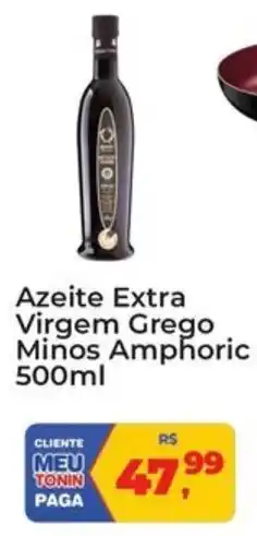 Tonin Superatacado Azeite Extra Virgem Grego Minos Amphoric oferta