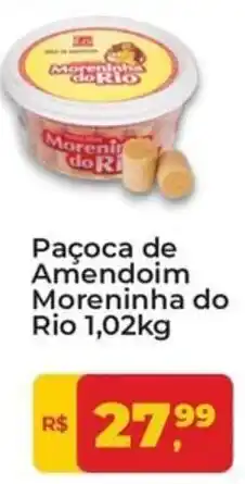 Tonin Superatacado Paçoca de Amendoim Moreninha do Rio oferta