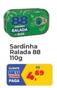 Tonin Superatacado Sardinha Ralada 88 oferta