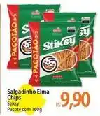 Atacadão Stiksy - salgadinho elma chips oferta