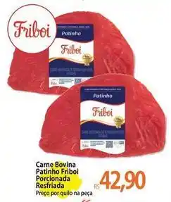 Atacadão Friboi - carne bovina patinho oferta