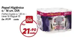 Dia Dia - papel higiênico oferta