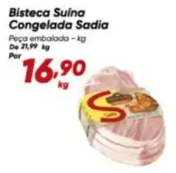 Dia Sadia - bisteca suina congelada oferta