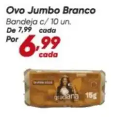 Dia Jumbo - ovo jumbo branco oferta